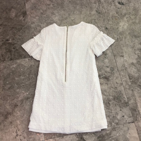 BCBG Girls Size 6x White Eyelet Dress - Picture 5 of 5